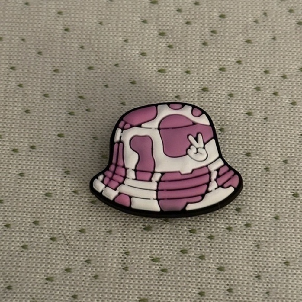 Jibbitz Purple Hat Croc Charms NWT